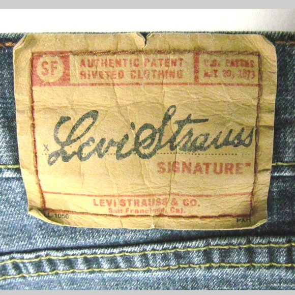 Levi Strauss Signature Jeans Sz 8 Stretch Boot Cut - Picture 6 of 6